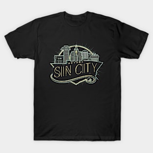 Sin City Las Vegas Nevada T-Shirt